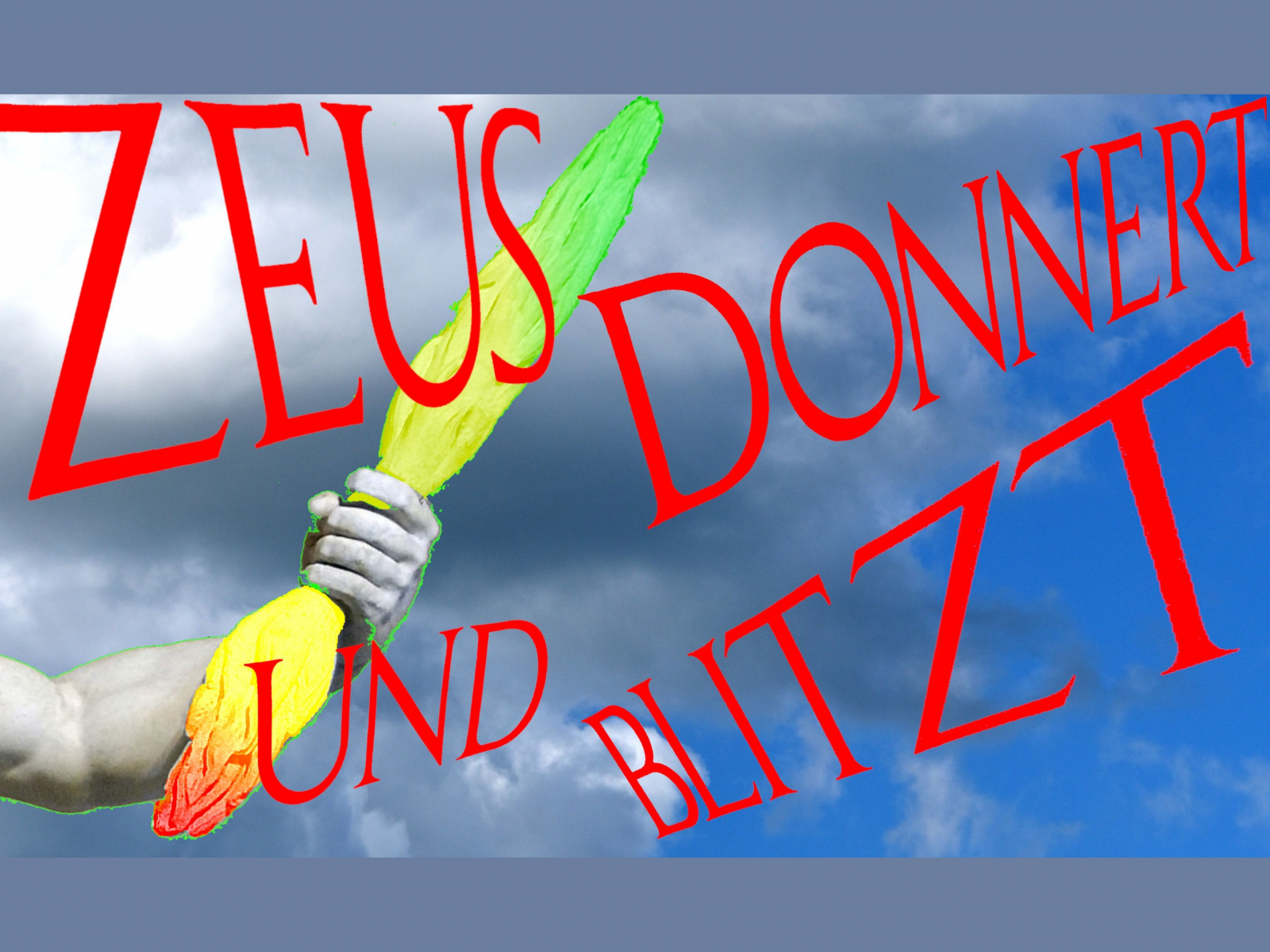 Zeus donnert